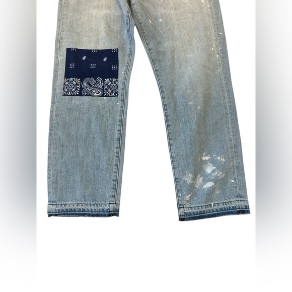 Madewell Patchwork Cottagecore The Perfect Summer Jean - Picture 4 of 10